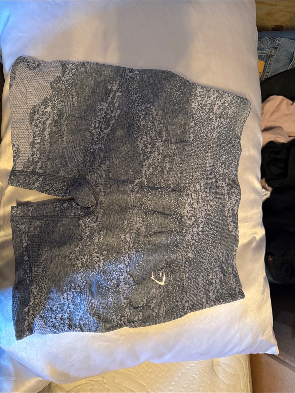 Gymshark Gray Seamless Bike Shorts
